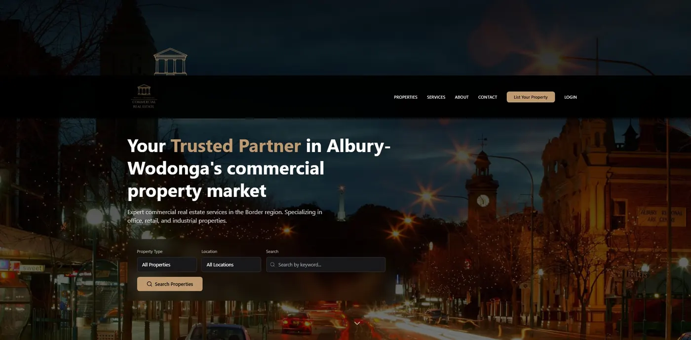 Angie Ioannou Commercial Real Estate homepage detail