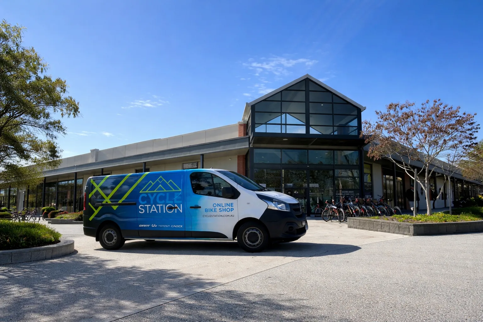 Cycle Station store, built by Automatrix